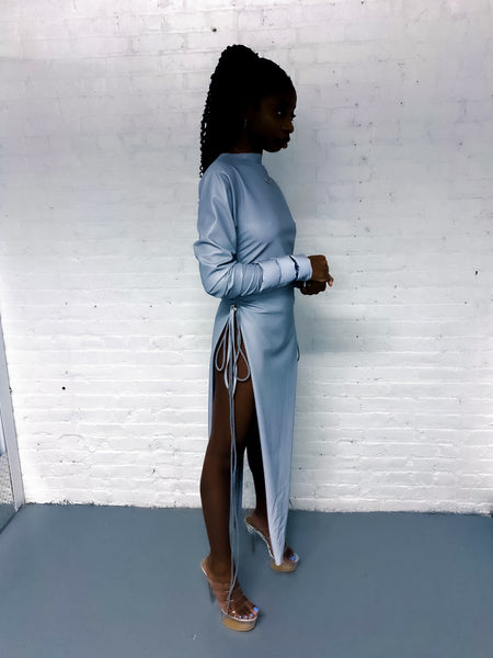 "silver surfer. " 3M long-sleeve adjustable dress